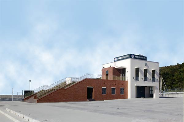 津屋崎漁協放置艇収容施設